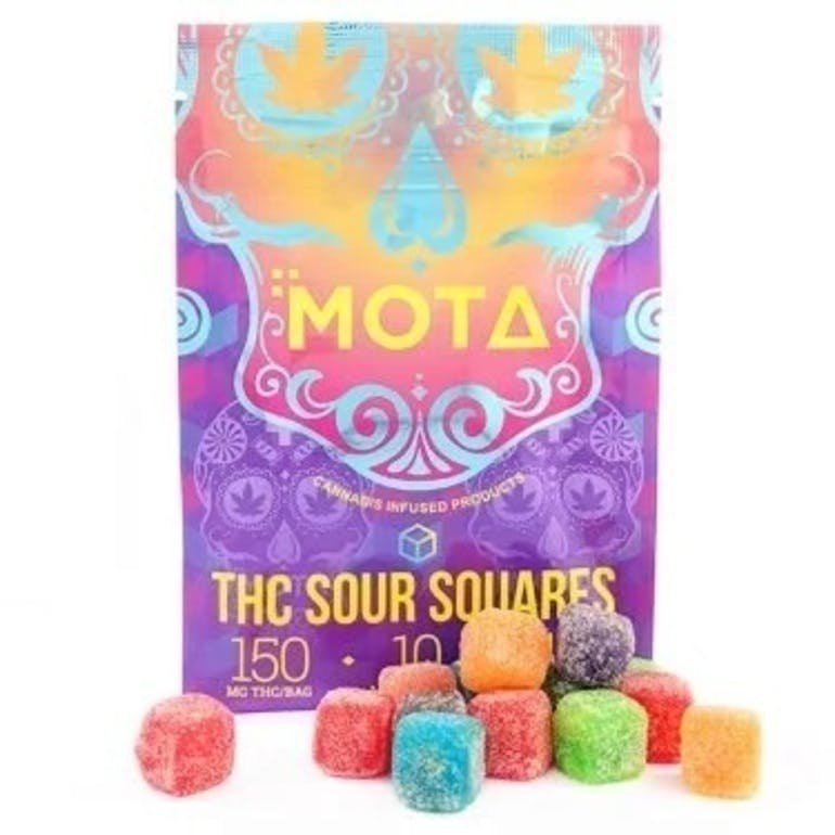 Mota THC Sour Squares