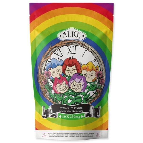 Alice Variety Pack Mushroom Gummy 2500mg