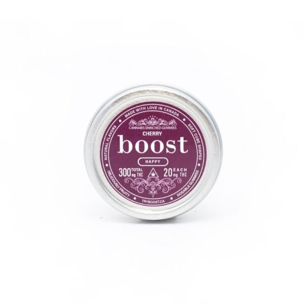 Boost Edibles – Cherry 300mg THC Cubes