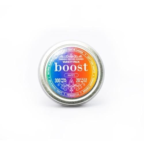 Boost Edibles – Multi Pack 300mg THC Cubes