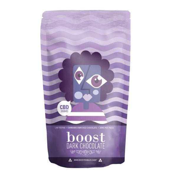 Boost Edibles Dark Chocolate Pack – CBD 200mg