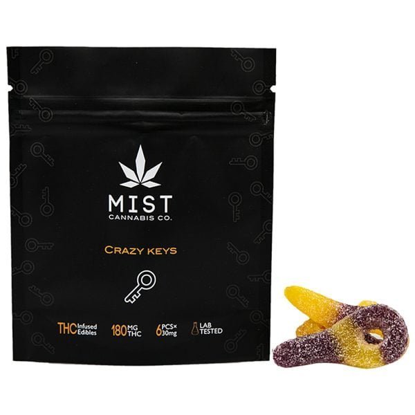 Crazy Keys 180mg THC – Mist Cannabis Co.