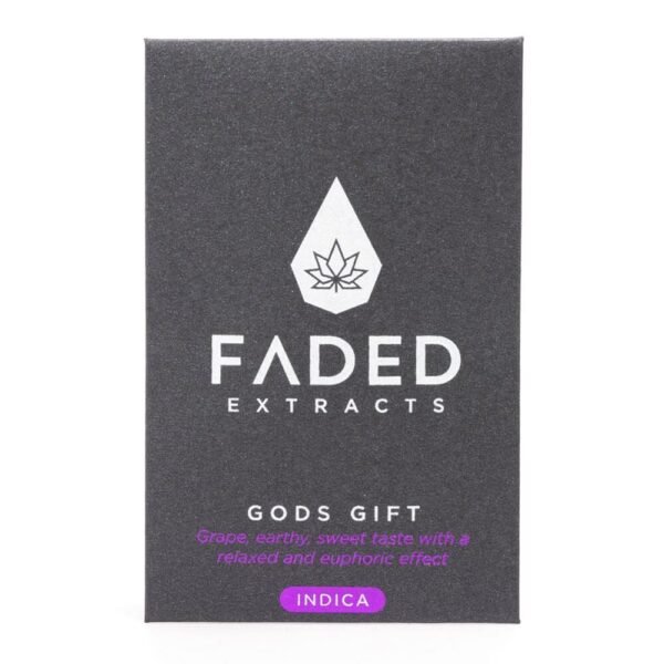God’s Gift Shatter (Faded Cannabis Co)