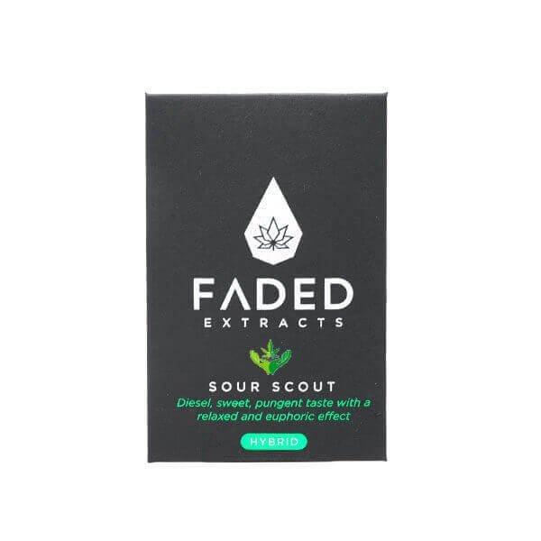 Sour Scout Shatter (Faded Cannabis Co)