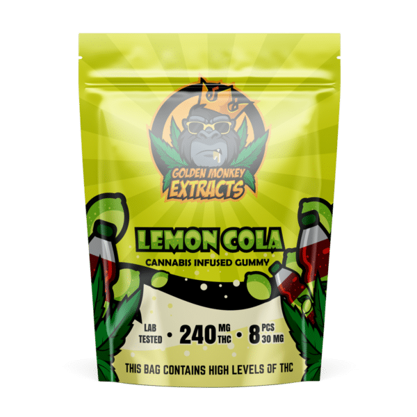 Golden Monkey Extracts Lemon Cola 240MG THC