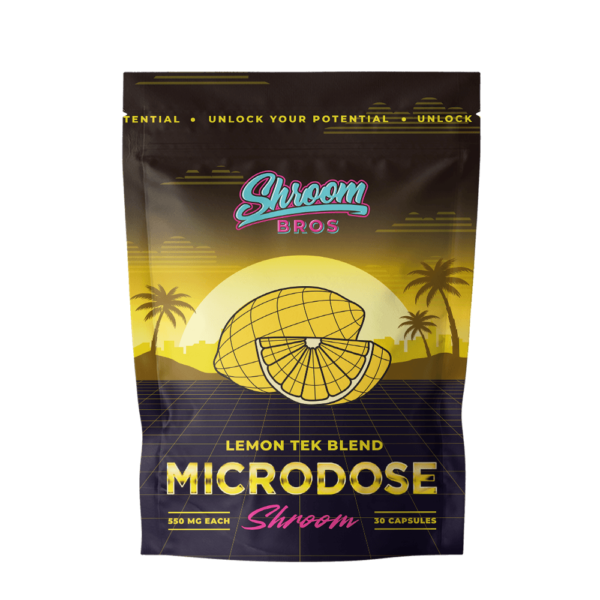 Lemon Tek Mushroom Capsules