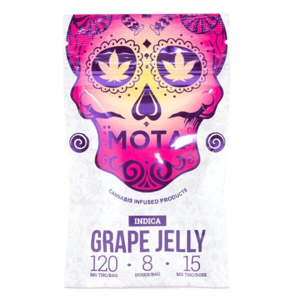 Mota Indica Grape Jelly 120mg THC