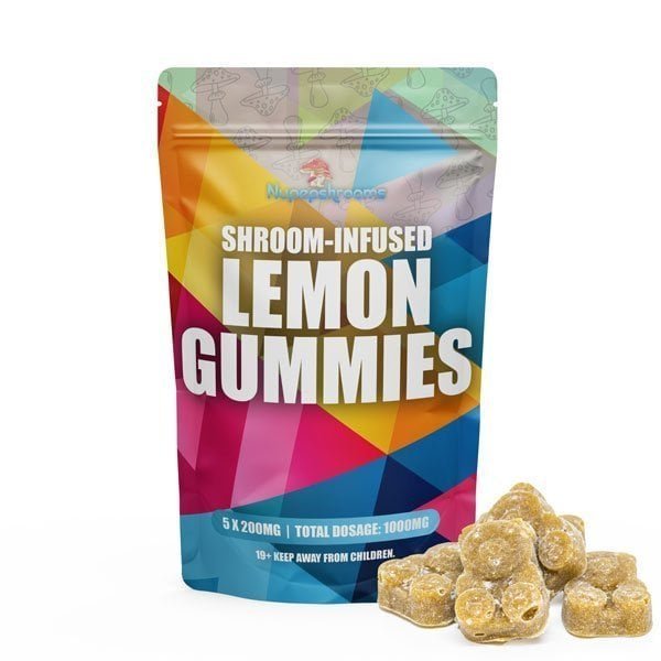 Nupep Lemon Magic Mushroom Gummies | 1000MG