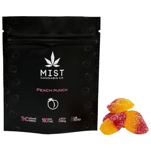 Peach Punch 180mg THC – Mist Cannabis Co.