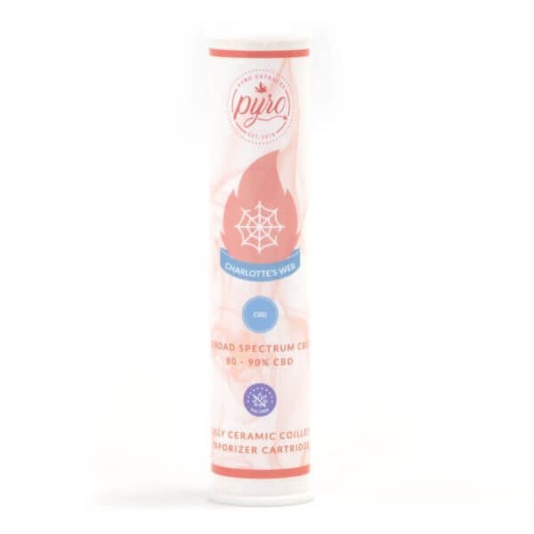 Pyro Extracts – Charlottes Web CBD Ceramic Cartridge