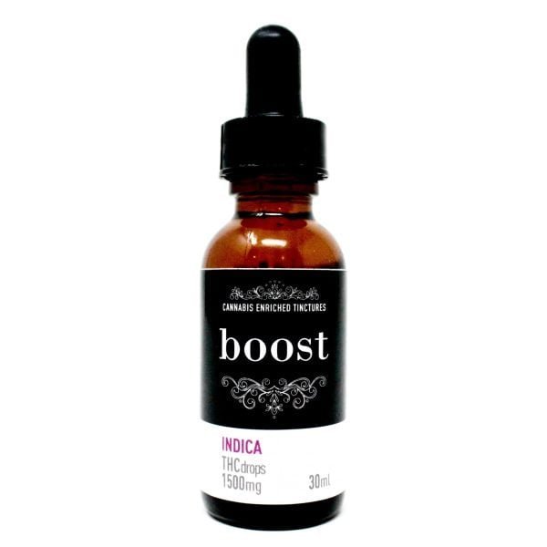 Boost THC Tincture – Indica 1500mg
