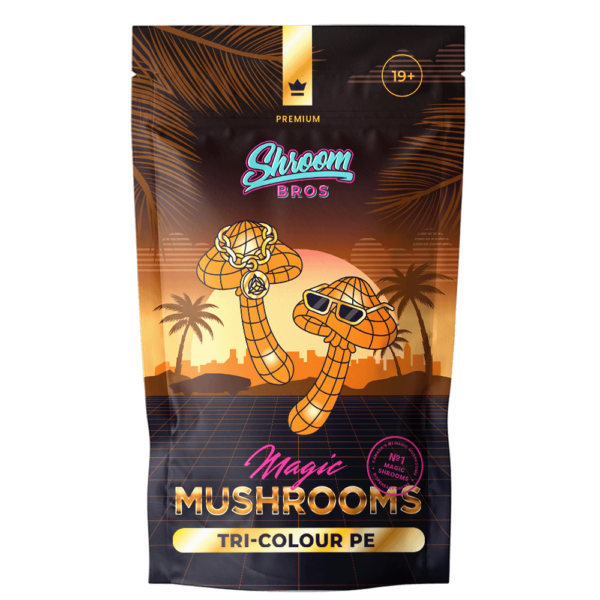 Tri-Colour PE magic mushrooms