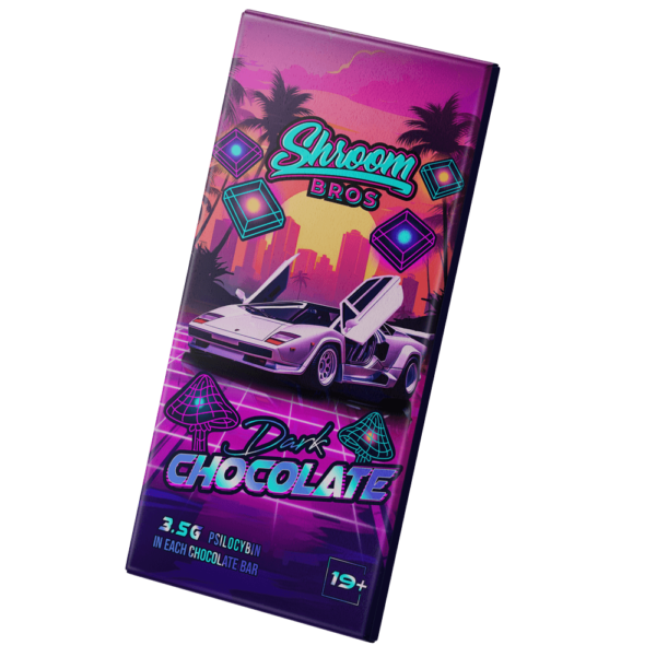 Magic Mushroom Chocolate Bar (Vegan Dark)