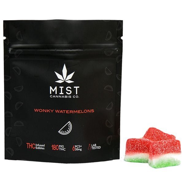Wonky Watermelons 180mg THC – Mist Cannabis Co.