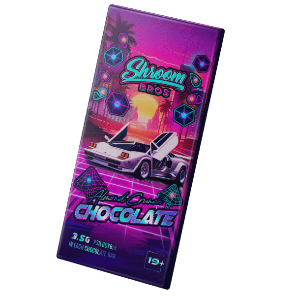 Almond Crunch Magic Mushroom Chocolate Bars (3.5gs each)