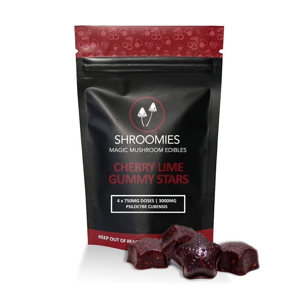 SHROOMIES CHERRY LIME GUMMY STARS – 3000MG - Image 3