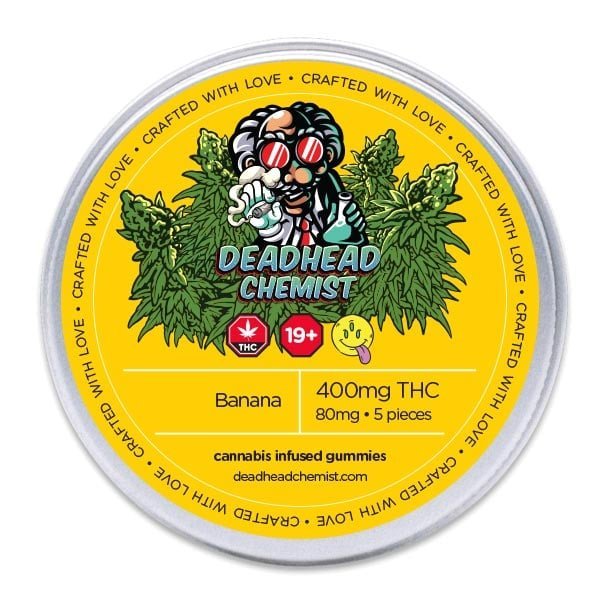 Deadhead Chemist 400MG THC Banana