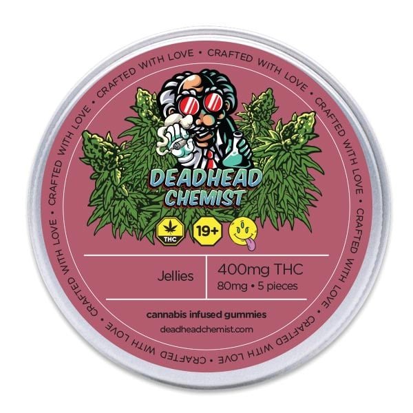 Deadhead Chemist 400MG THC Jellies