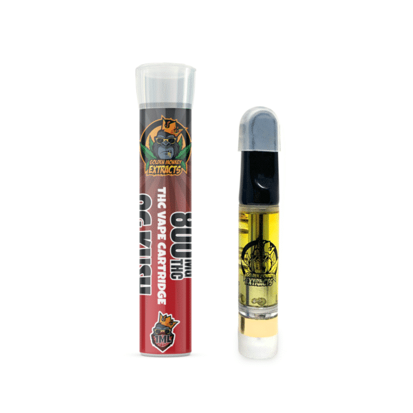 Golden Monkey Extracts – Premium 800MG THC Cartridge – OG Kush