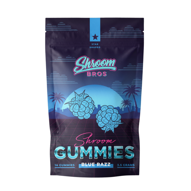 Magic Mushroom Gummies – Blue Raz (3.5g)