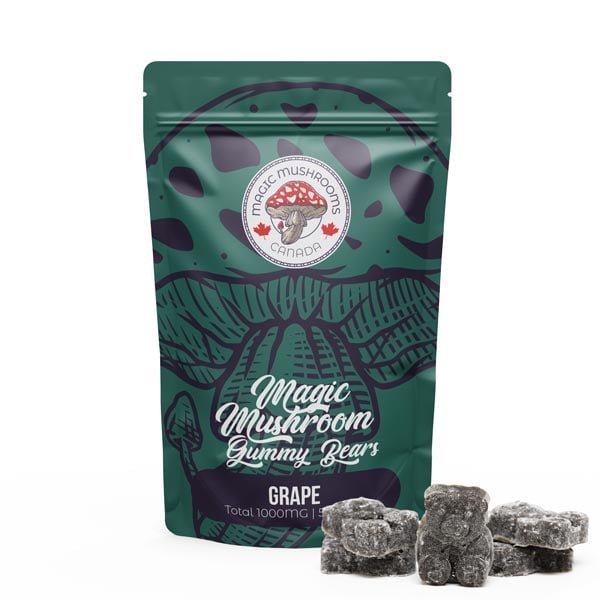 Grape Gummies | 1000mg | Magic Mushrooms Canada