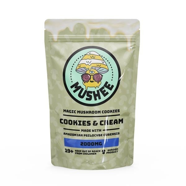 Magic Mushroom Cookies n Cream Cookie- 2000MG – Mushee