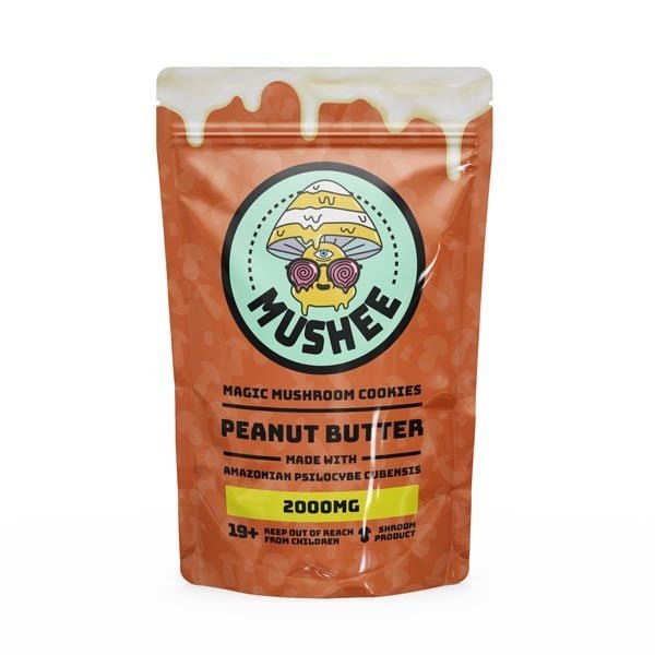 Magic Mushroom Peanut Butter Cookie- 2000MG – Mushee