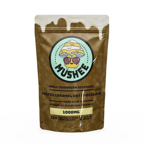 Magic Mushroom Salted Caramel Hot Chocolate Drink Mix – 1000MG – Mushee
