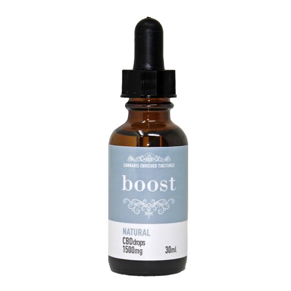Boost CBD Tincture – 1500mg Natural