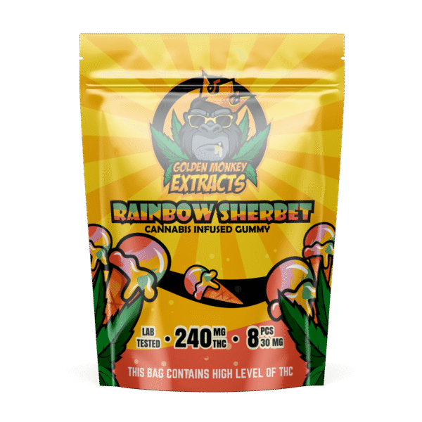 Golden Monkey Extracts Rainbow Sher 240MG THC