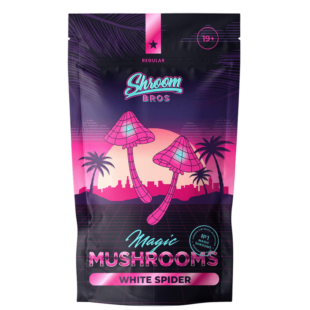 White Spider Magic Mushroom