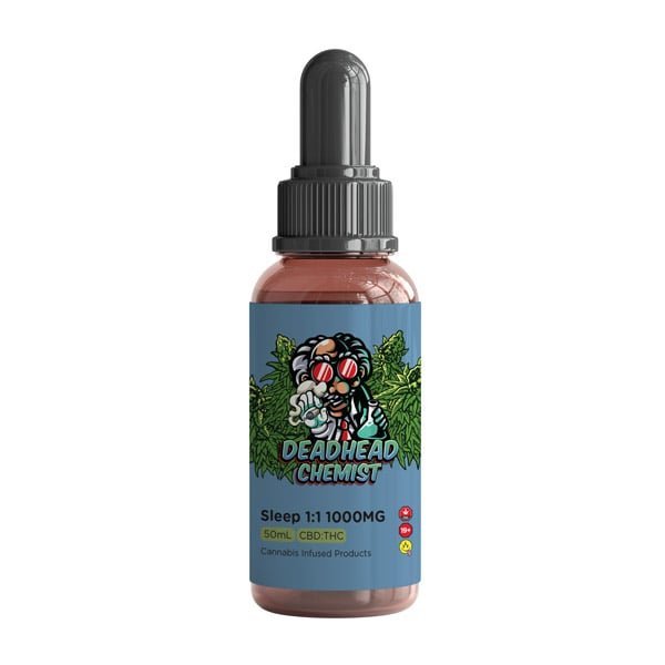 Deadhead Chemist Sleep 1:1 Tincture 1000mg CBD/THC