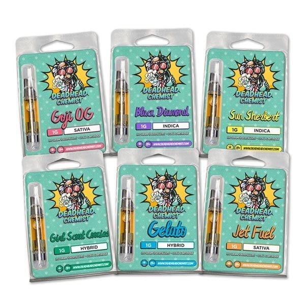 Deadhead Chemist THC Vape Cartridges 1G