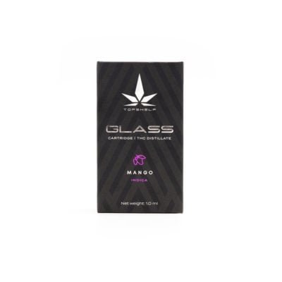 Top Shelf – Mango THC Glass Cartridge